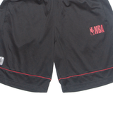 NBA Mens Sports Shorts Black Relaxed M W30