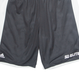 ADIDAS SD ELITE Mens Sports Shorts Black Relaxed L W32