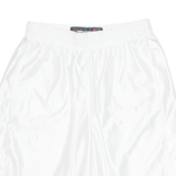 NIKE Basketball Mens Sports Shorts White Relaxed L W30