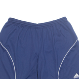 ADIDAS Mens Sports Shorts Blue Relaxed L W30