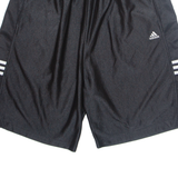 ADIDAS Mens Sports Shorts Black Relaxed XL W32