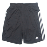 ADIDAS Mens Sports Shorts Black Relaxed L W30