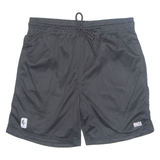 NBA Mens Sports Shorts Black Relaxed M W31