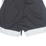 ADIDAS Mens Sports Shorts Black Relaxed XL W32