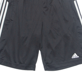 ADIDAS Mens Sports Shorts Black Relaxed M W28