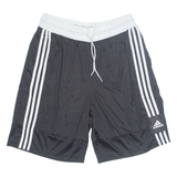 ADIDAS Basketball Mens Sports Shorts Black Relaxed M W32