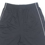 ADIDAS Mens Sports Shorts Black Relaxed L W28