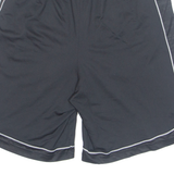 ADIDAS Mens Sports Shorts Black Relaxed L W28