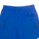 ADIDAS Mens Sports Shorts Blue Relaxed L W32