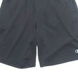CHAMPION Mens Sports Shorts Black Relaxed M W26
