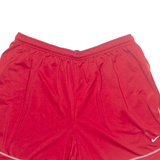NIKE Mens Sports Shorts Red Relaxed M W30