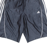 ADIDAS Mens Sports Shorts Blue Relaxed S W26