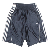 ADIDAS Mens Sports Shorts Blue Relaxed S W26