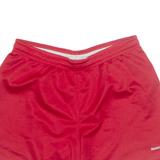 REEBOK Womens Sports Shorts Red Relaxed M W30
