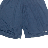 REEBOK Mens Sports Shorts Blue Relaxed XL W31