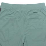 ADIDAS Mens Sports Shorts Green Relaxed L W32
