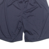 PUMA Mens Sports Shorts Blue Relaxed L W30