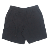 CHAMPION Mesh Lined Mens Swimming Shorts Black Relaxed M W32