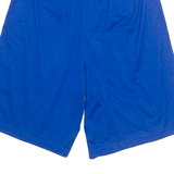 ADIDAS Columbus North Bulldogs Mens Sports Shorts Blue Relaxed M W38