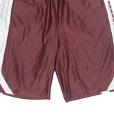 CHAMPION Harvard USA Mens Sports Shorts Maroon Relaxed L W32