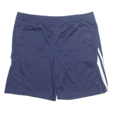 STARTER Mens Sports Shorts Blue Relaxed L W38