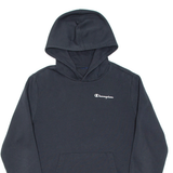 CHAMPION Mens Black Hoodie S