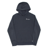 CHAMPION Mens Black Hoodie S