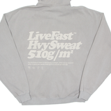 FLDY Womens Beige Hoodie Full Zip L