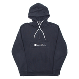 CHAMPION Mens Black Hoodie S