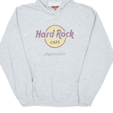 HARD ROCK CAFE Stockholm Mens Grey Hoodie M