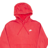 NIKE Womens Red Hoodie M