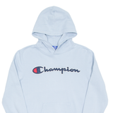 CHAMPION Womens Blue Hoodie M