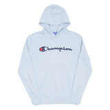CHAMPION Womens Blue Hoodie M