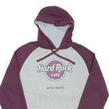 HARD ROCK CAFE Ayia Napa Mens Maroon Hoodie S