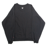 REGATTA X Christian Lacroix Floral Womens Sweatshirt Black Crew Neck UK 14