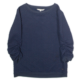 TOM TAILOR Womens Sweatshirt Blue Crew Neck XS