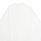 CHAMPION Mens Sweatshirt White High Neck XS