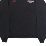 CHAMPION Discount Tire 'Jon S.' Mens Sweatshirt Black Crew Neck USA L