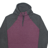 THE NORTH FACE Womens Sweatshirt Maroon High Neck M