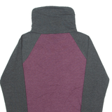 THE NORTH FACE Womens Sweatshirt Maroon High Neck M