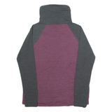 THE NORTH FACE Womens Sweatshirt Maroon High Neck M