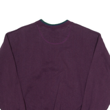 TIME OUT Scecina Womens Sweatshirt Purple Crew Neck USA L