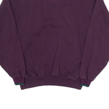TIME OUT Scecina Womens Sweatshirt Purple Crew Neck USA L
