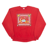 JERZEES Garden Womens Sweatshirt Red Crew Neck L