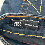 True Religion Skinny Jeans - 30W UK 8 Dark Wash Cotton Blend