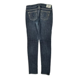 True Religion Skinny Jeans - 32W US 6 Dark Wash Cotton