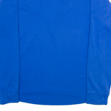 NIKE F.I.T. Mens Sweatshirt Blue 1/4 Zip M
