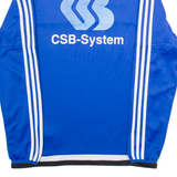 ADIDAS SCD Mens Sweatshirt Blue 1/4 Zip M