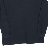 MASER Womens Jumper Black 1/4 Zip Tight Knit UK 18
