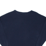 TOMMY HILFIGER Womens Jumper Blue Tight Knit L